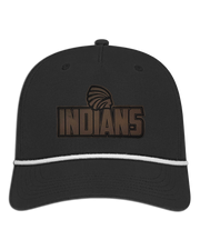 Carlyle Indians Leather Patch - Athletic Rope Cap
