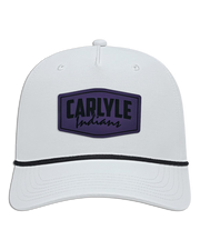 Carlyle Indians Leather Patch Badge - Athletic Rope Cap