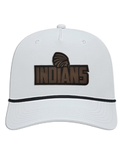 Carlyle Indians Leather Patch - Athletic Rope Cap