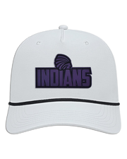 Carlyle Indians Leather Patch - Athletic Rope Cap