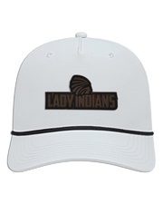 Carlyle Indians Leather Patch - Athletic Rope Cap