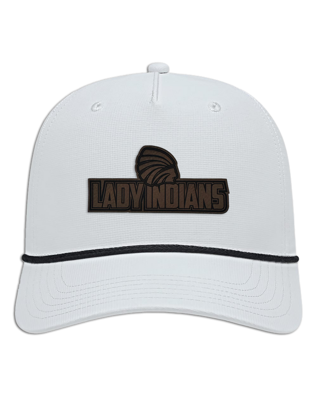 Carlyle Indians Leather Patch - Athletic Rope Cap