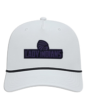 Carlyle Indians Leather Patch - Athletic Rope Cap