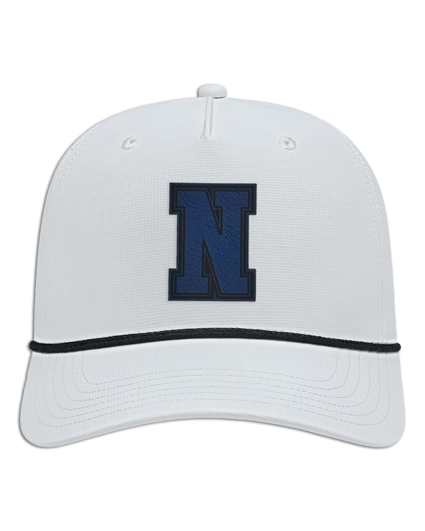 Nashville "N" Leather Patch Hat - Athletic Rope Cap