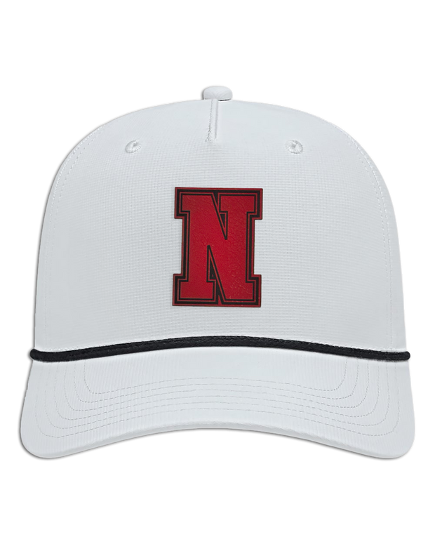 Nashville "N" Leather Patch Hat - Athletic Rope Cap