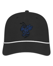 Hornet Leather Patch Hat - Athletic Rope Cap