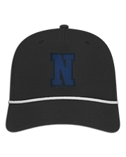 Nashville "N" Leather Patch Hat - Athletic Rope Cap