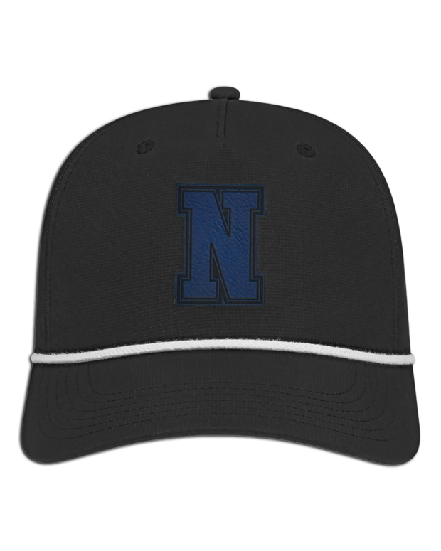 Nashville "N" Leather Patch Hat - Athletic Rope Cap