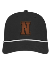 Nashville "N" Leather Patch Hat - Athletic Rope Cap