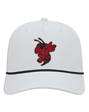 Hornet Leather Patch Hat - Athletic Rope Cap