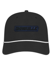 Okawville Name Leather Patch Hat - Athletic Rope Cap