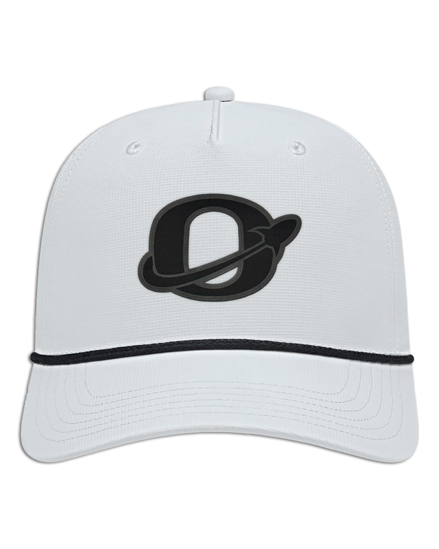Okawville "O" Leather Patch Hat - Athletic Rope Cap