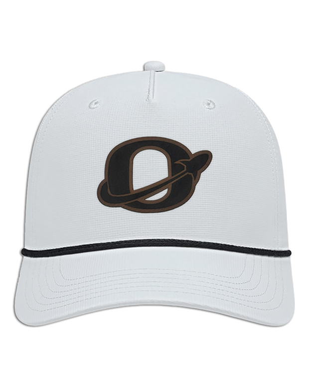 Okawville "O" Leather Patch Hat - Athletic Rope Cap