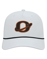 Okawville "O" Leather Patch Hat - Athletic Rope Cap