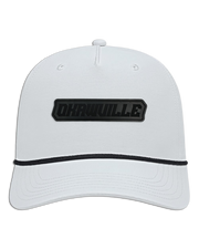 Okawville Name Leather Patch Hat - Athletic Rope Cap