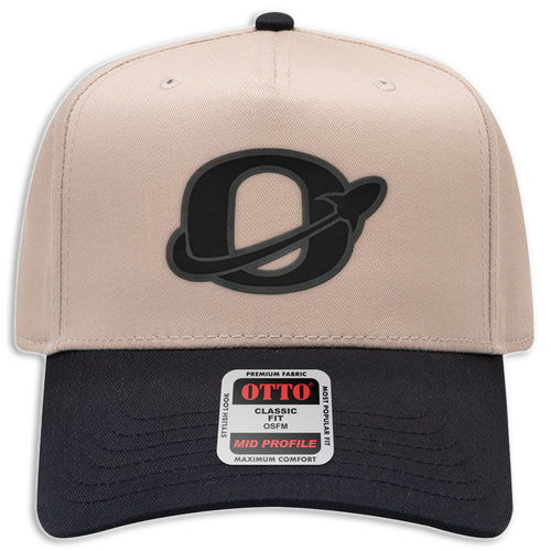 Okawville "O" Leather Patch Hat - Canvas 5 Panel Trucker