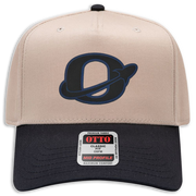 Okawville "O" Leather Patch Hat - Canvas 5 Panel Trucker