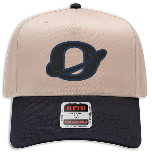 Okawville "O" Leather Patch Hat - Canvas 5 Panel Trucker
