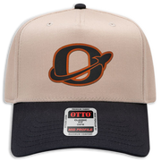 Okawville "O" Leather Patch Hat - Canvas 5 Panel Trucker