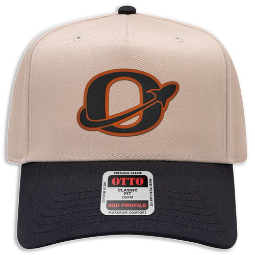 Okawville "O" Leather Patch Hat - Canvas 5 Panel Trucker