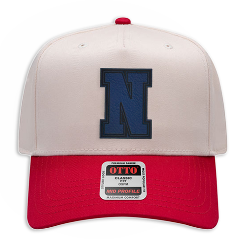 Nashville "N" Leather Patch Hat - Canvas 5 Panel Trucker
