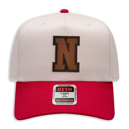 Nashville "N" Leather Patch Hat - Canvas 5 Panel Trucker