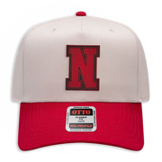 Nashville "N" Leather Patch Hat - Canvas 5 Panel Trucker