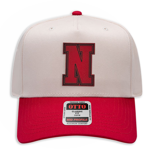 Nashville "N" Leather Patch Hat - Canvas 5 Panel Trucker