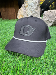 Okawville Name Leather Patch Hat - Athletic Rope Cap