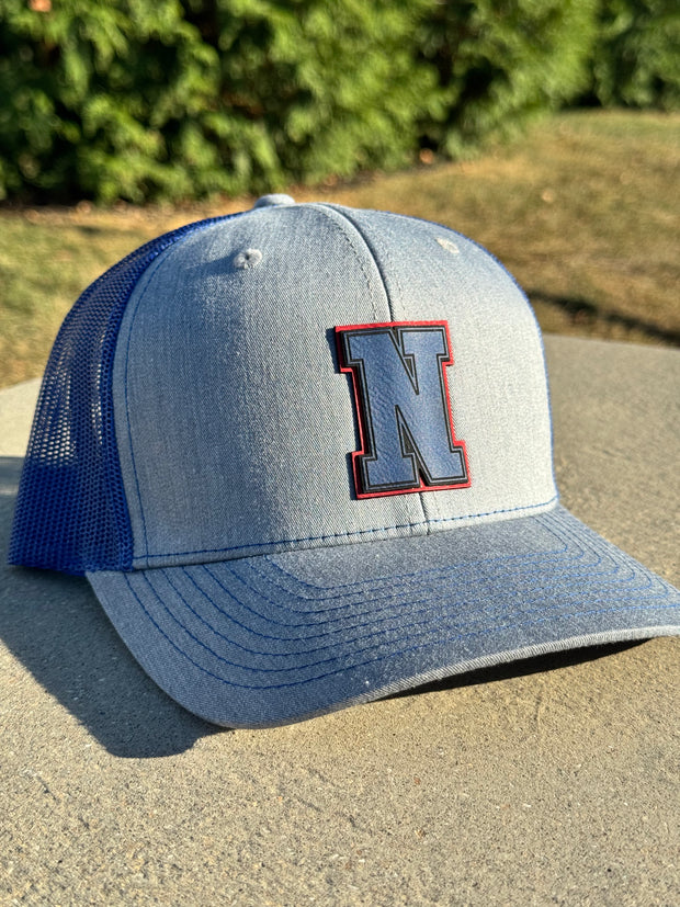 Nashville "N" Multi Color Leather Patch Hat - Richardson