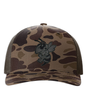 Hornet Leather Patch Hat - Richardson Camo