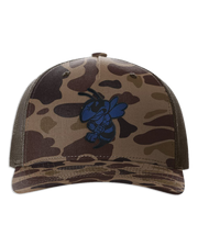 Hornet Leather Patch Hat - Richardson Camo