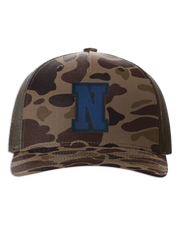 Nashville "N" Leather Patch Hat - Richardson Camo
