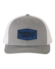 Nashville Hornets Leather Patch Badge Hat - Richardson