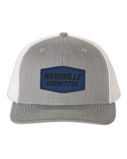 Nashville Hornets Leather Patch Badge Hat - Richardson