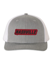 Nashville Name Leather Patch Hat - Richardson