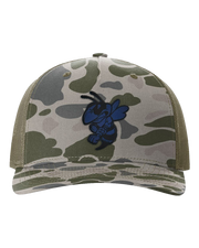 Hornet Leather Patch Hat - Richardson Camo