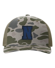 Nashville "N" Leather Patch Hat - Richardson Camo