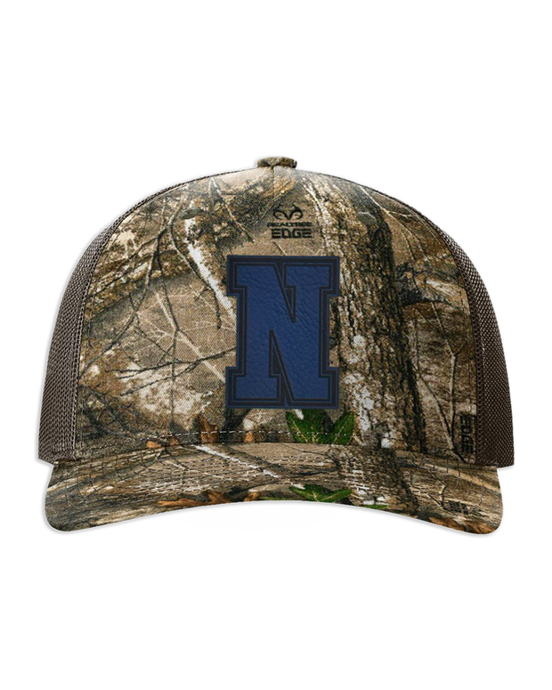 Nashville "N" Leather Patch Hat - Richardson Camo