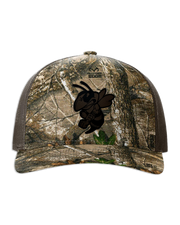 Hornet Leather Patch Hat - Richardson Camo