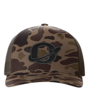 Okawville "O" Leather Patch Hat - Richardson Camo