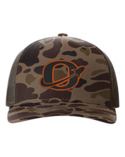 Okawville "O" Leather Patch Hat - Richardson Camo