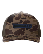 Okawville Name Leather Patch Hat - Richardson Camo
