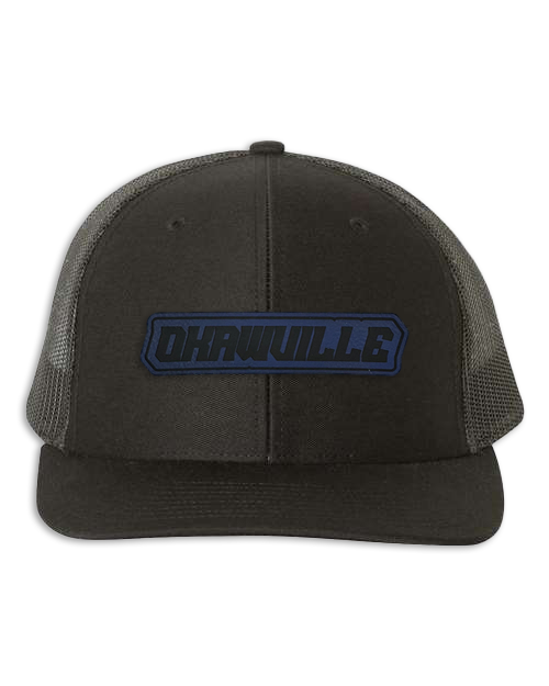 Okawville Name Leather Patch Hat - Richardson