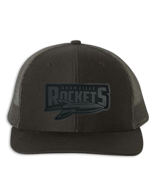 Rockets Leather Patch Hat - Richardson