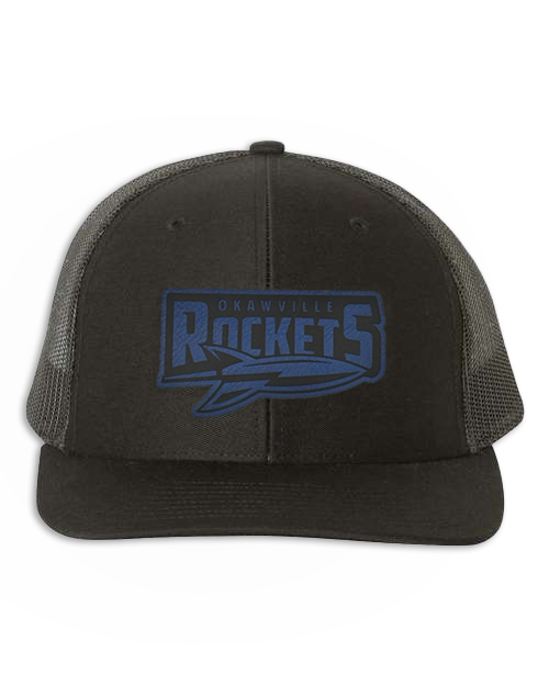 Rockets Leather Patch Hat - Richardson
