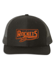 Rockets Leather Patch Hat - Richardson
