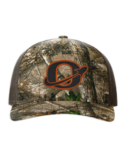 Okawville "O" Leather Patch Hat - Richardson Camo