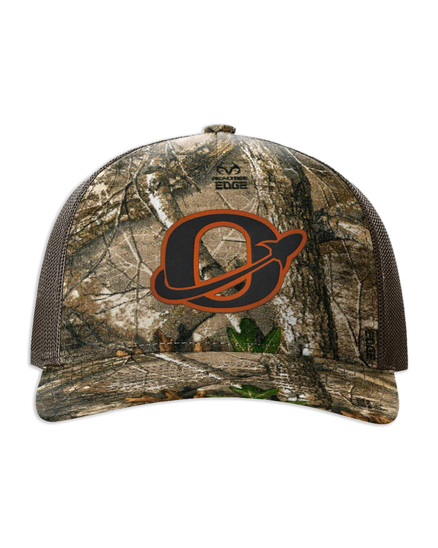Okawville "O" Leather Patch Hat - Richardson Camo