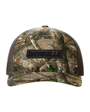 Okawville Name Leather Patch Hat - Richardson Camo